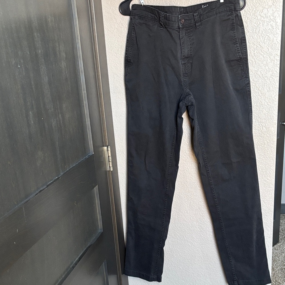 George Men's Black Chinos